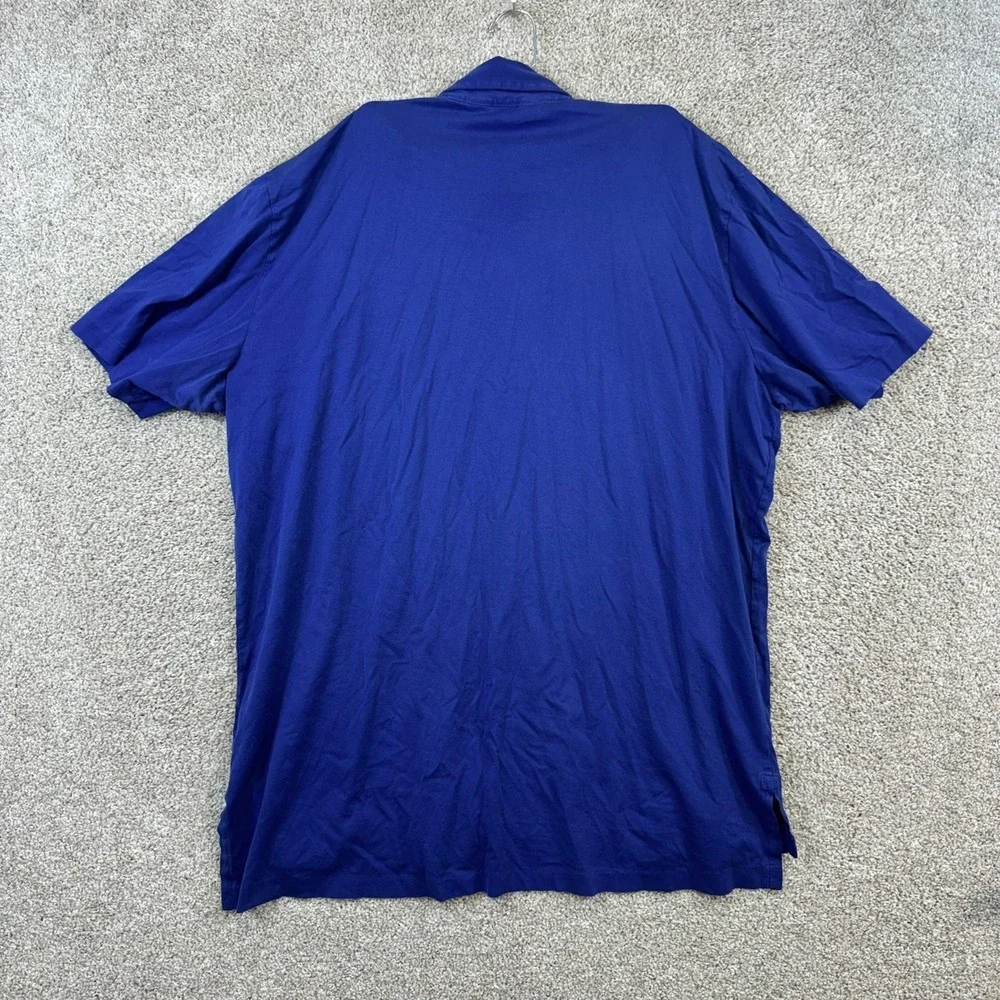 Polo‎ Golf Ralph Lauren Polo Shirt Mens XL Blue Seminole Logo Pima Cotton Short